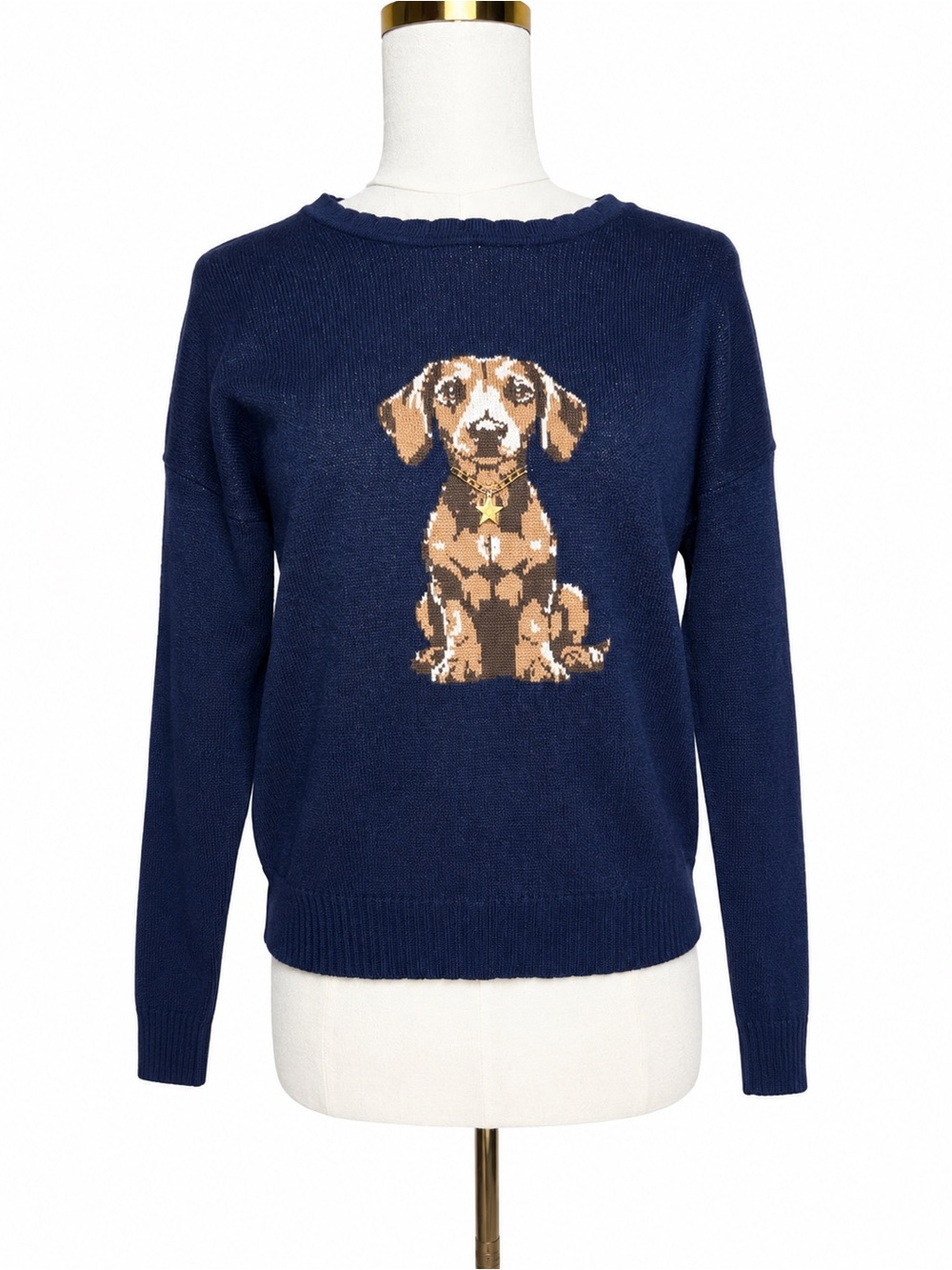 🐶 Adorable Dog Graphic Knit Sweater – NWOT 🐶 - Picture 2 of 6